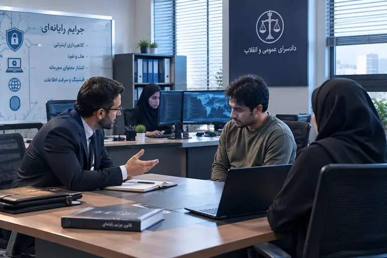 وکیل جرایم رایانه ای