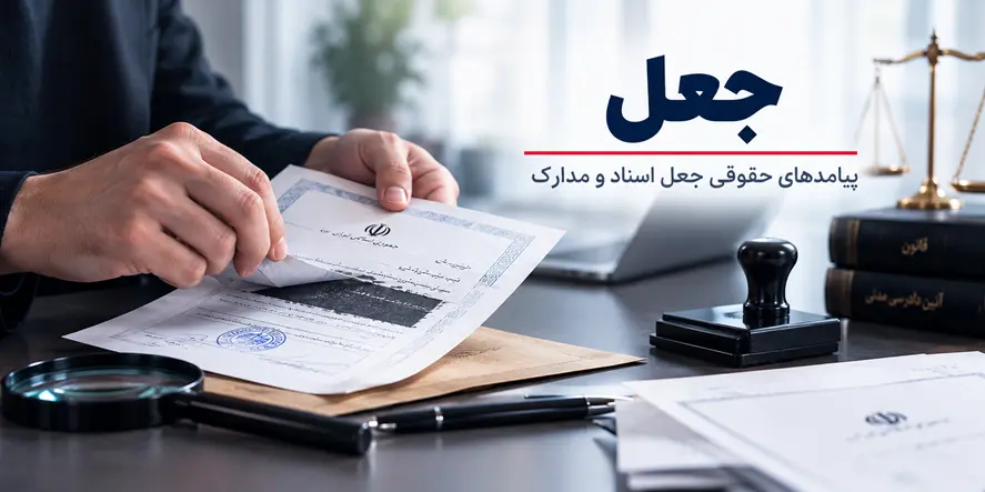 وکیل جعل اسناد